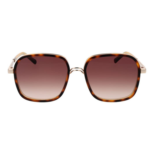 Sandro Braune Acetat-Sonnenbrille