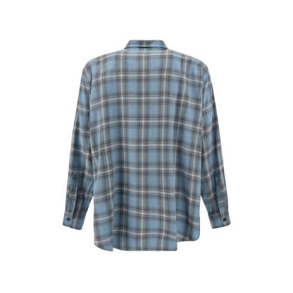 Ami Paris Blue Denim Shirt