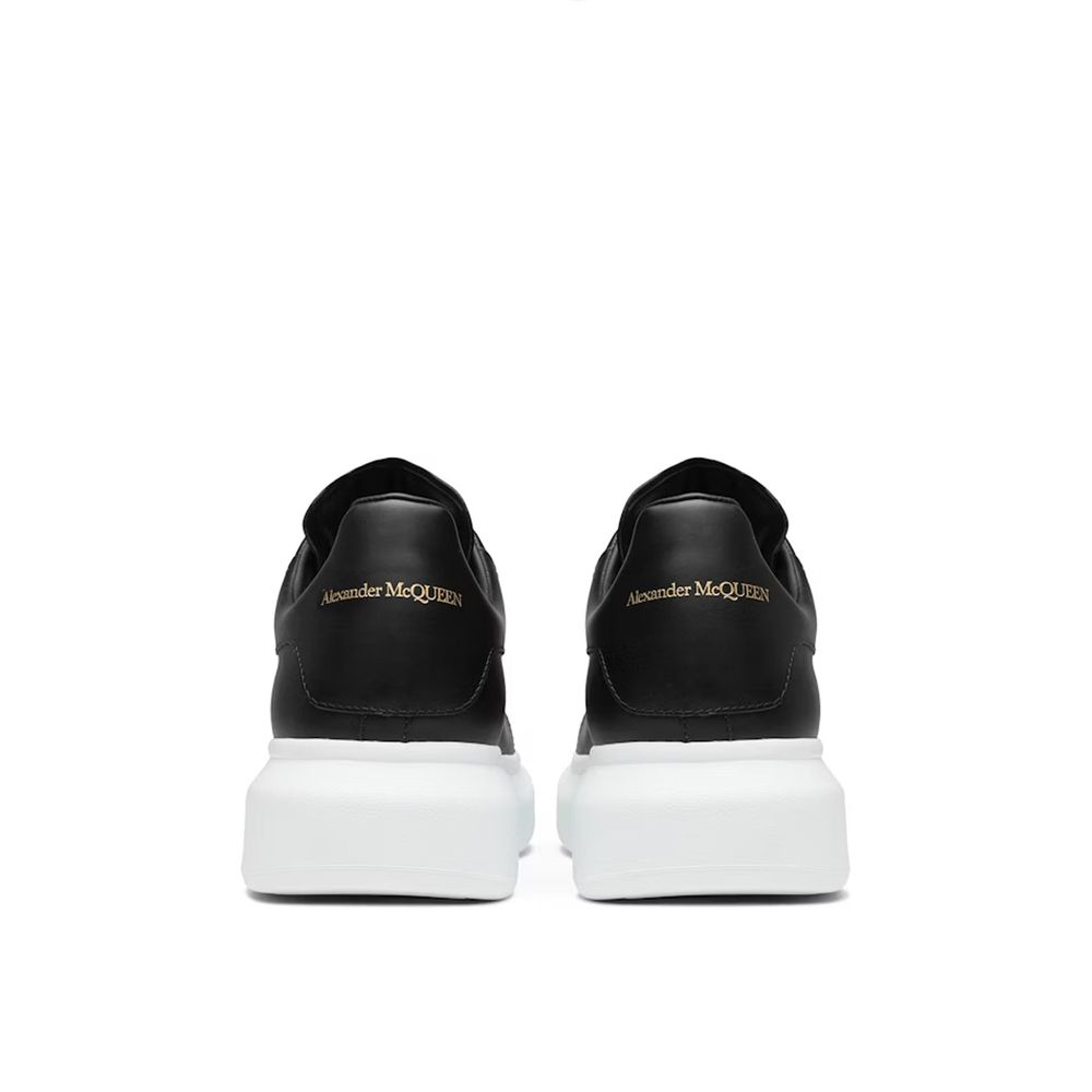 Alexander McQueen Schwarze Chunky-Sneaker aus Kalbsleder