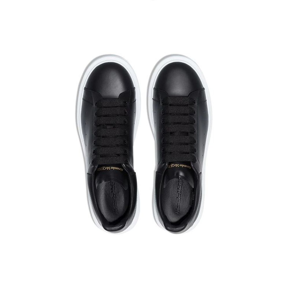 Alexander McQueen Schwarze Chunky-Sneaker aus Kalbsleder