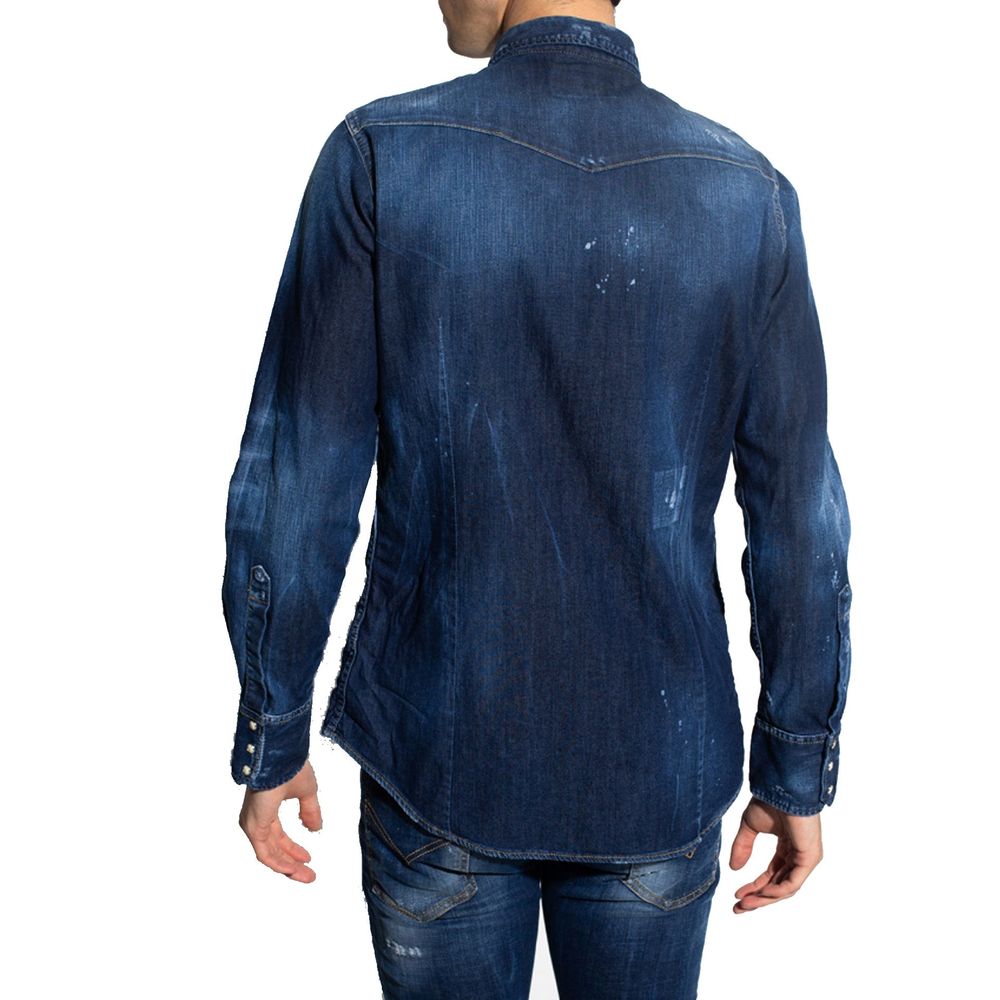 Dsquared² Jeanshemd in Blau