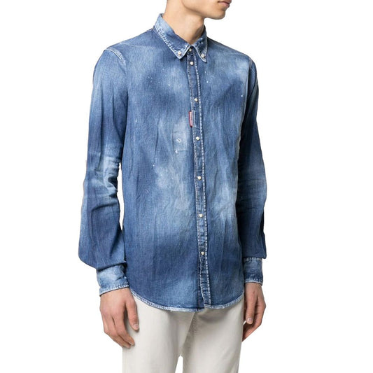 Dsquared² Jeanshemd in Blau