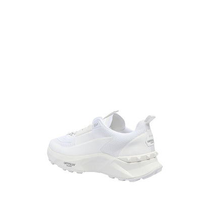 Valentino Garavani – Sportliche Sneakers aus weißem Stoff