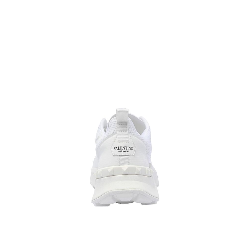 Valentino Garavani – Sportliche Sneakers aus weißem Stoff