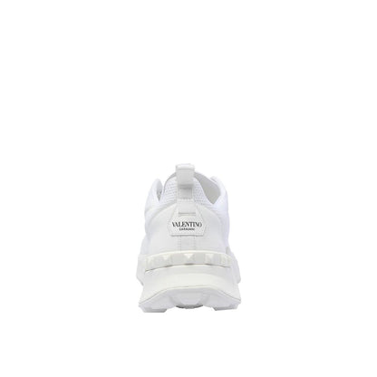 Valentino Garavani – Sportliche Sneakers aus weißem Stoff