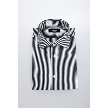 Baldinini Trend Blue Cotton Shirt