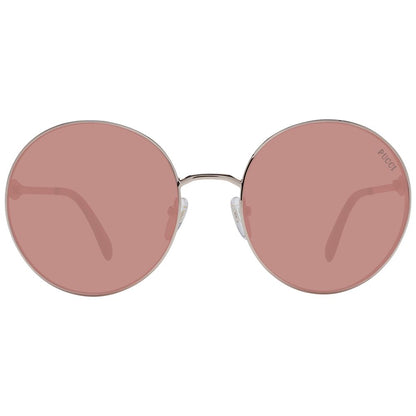 Emilio Pucci Rose Gold Metal Sunglasses