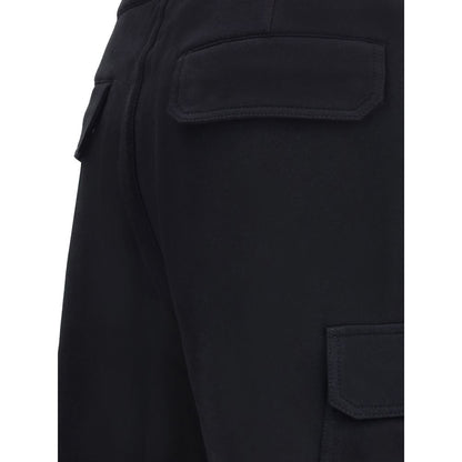 Brunello Cucinelli Black Cotton Bermuda Shorts