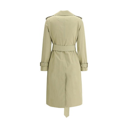 Burberry Beige Cotton Trench Coat