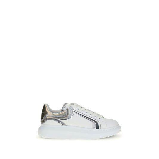 Alexander McQueen White Rubber Platform Sneakers
