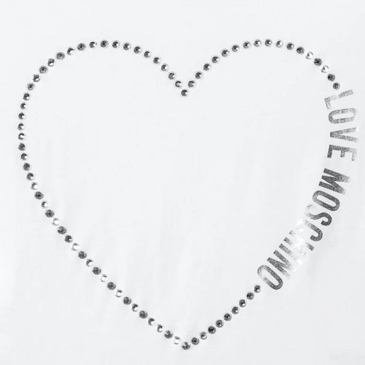 Moschino White Cotton Top