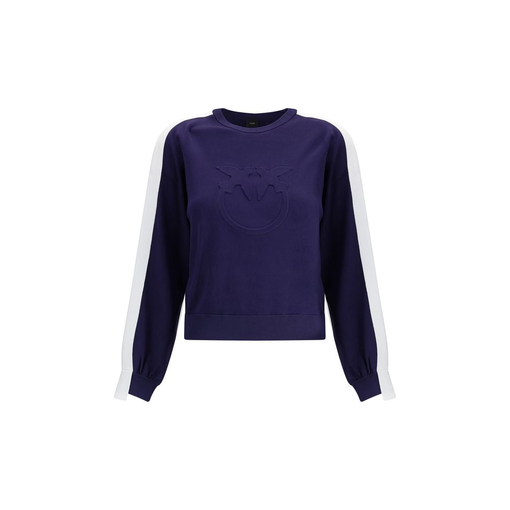 PINKO Blue Viscose Sweatshirt