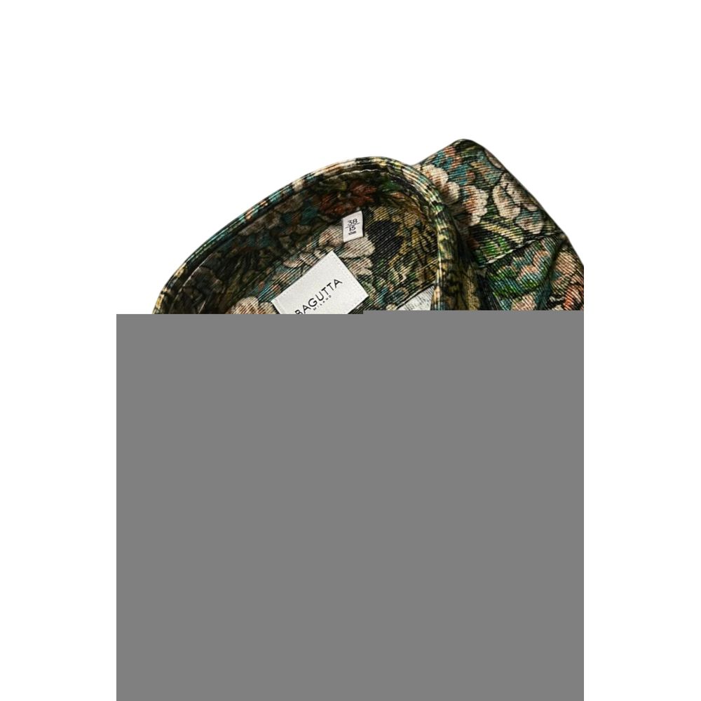 Bagutta Multicolor Cotton Men Shirt