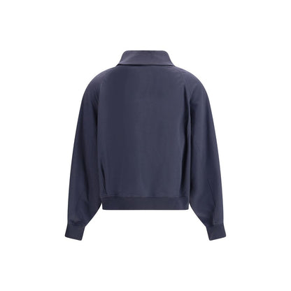 Brunello Cucinelli Blue Cotton Bomber