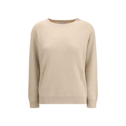 Brunello Cucinelli Beige Cashmere Cashmere Sweater