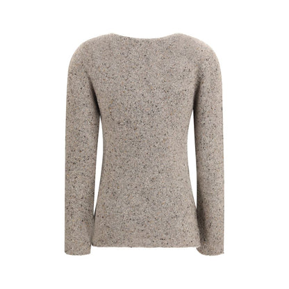 The Row Beige Cashmere Top