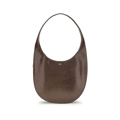 Coperni Brown Calf Leather Bos Taurus Shoulder Bag