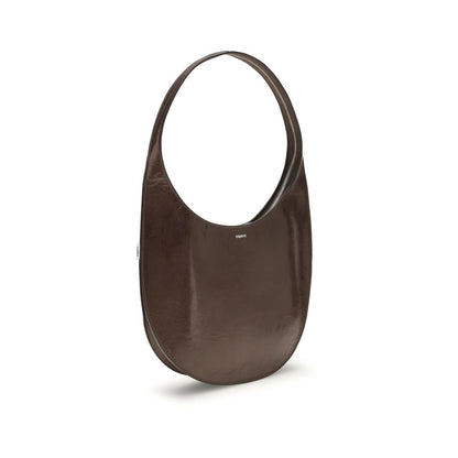 Coperni Brown Calf Leather Bos Taurus Shoulder Bag