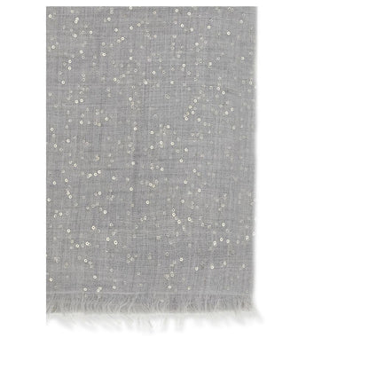 Brunello Cucinelli Gray Cashmere Scarf