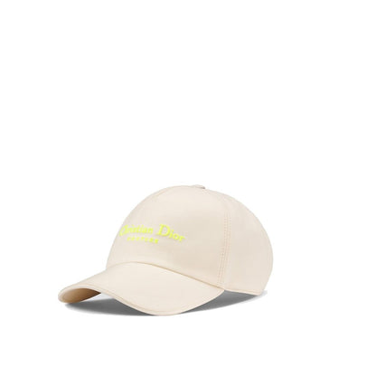 Dior Beige Cotton Cap (Baseball Hat)