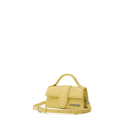 Jacquemus Yellow Leather Handbag