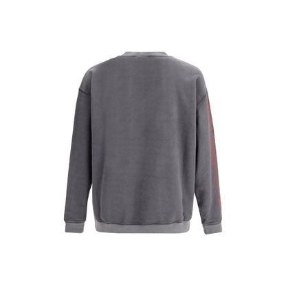 Diesel Gray Cotton Sweatshirt