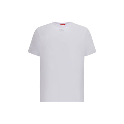 Diesel White Cotton T-Shirt