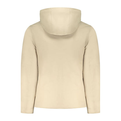 K-WAY Beige Polyester Men Jacket