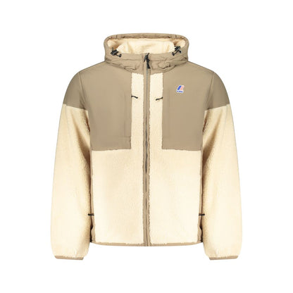 K-WAY Beige Polyamide Men Jacket