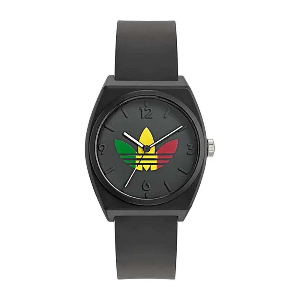 Adidas Black Synthetic Sport Watch