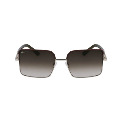 Ferragamo Gold Metal Sunglasses