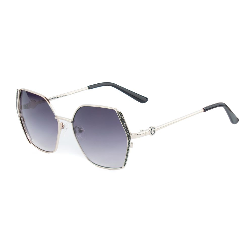 Guess Gray Metal Sunglasses