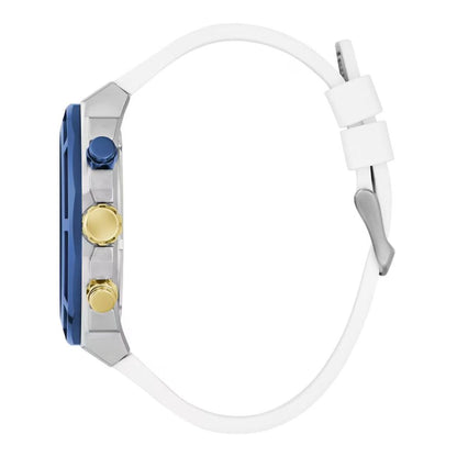 Guess Blue Synthetic Dress Watch