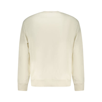 Calvin Klein White Cotton Sweatshirt