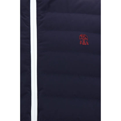 Brunello Cucinelli Blue Polyester Clothing