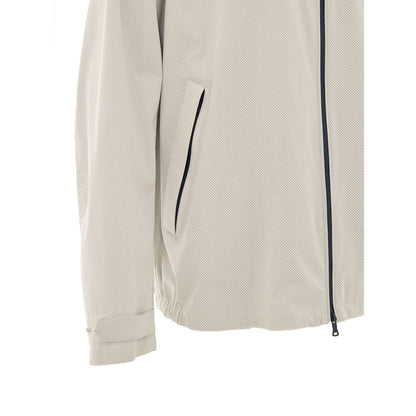 Paul & Shark Gray Polyester Shell Jacket