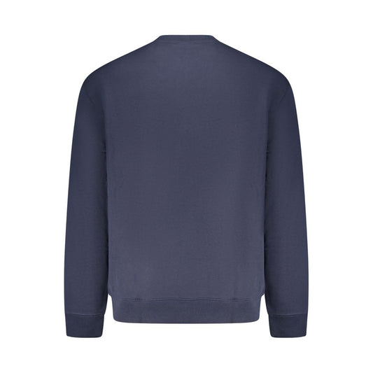Calvin Klein Blue Cotton Men Sweater