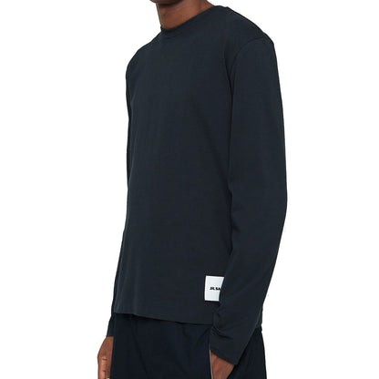 Jil Sander White Cotton Long Sleeve T-Shirt