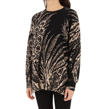 Etro Black Wool Sweatshirt