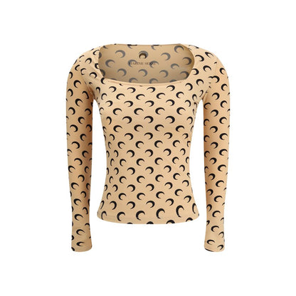 Marine Serre Multicolor Polyamide Top