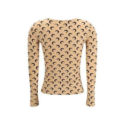 Marine Serre Multicolor Polyamide Top