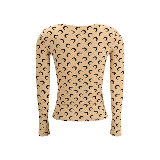 Marine Serre Multicolor Polyamide Top