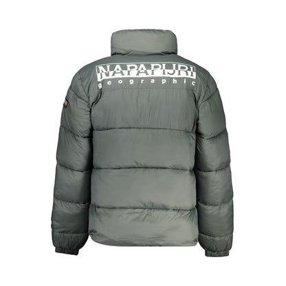 Napapijri Green Polyamide Jackets & Coat