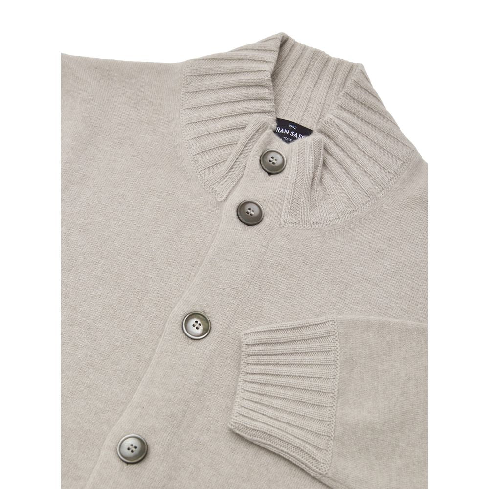 Gran Sasso Beige Cashmere Cardigan