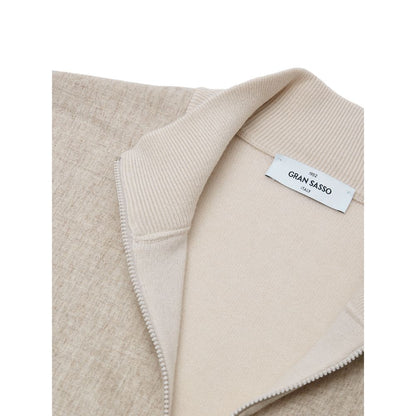 Gran Sasso Beige Wool Jackets And Coat