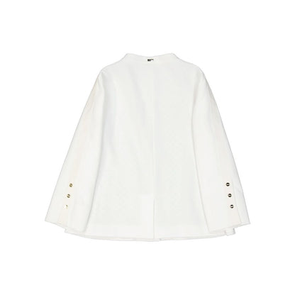 Herno White Cotton Coat