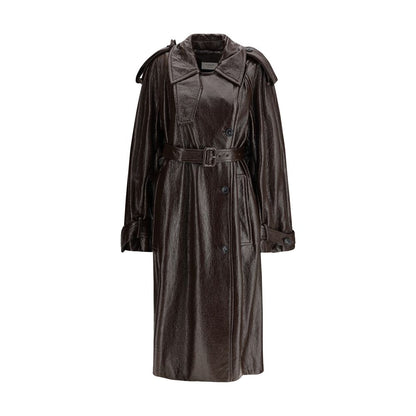 Max Mara Brown Cotton Coat