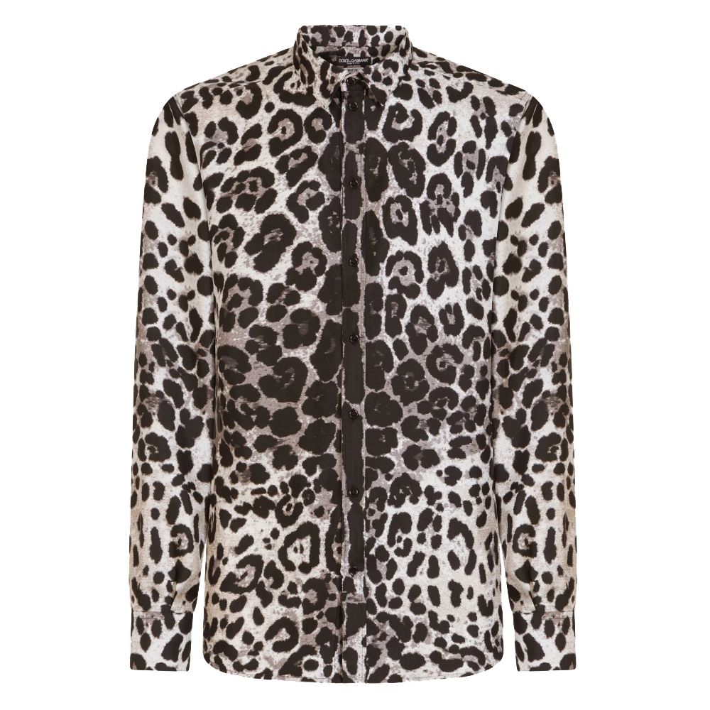 Dolce & Gabbana Black Silk Shirt