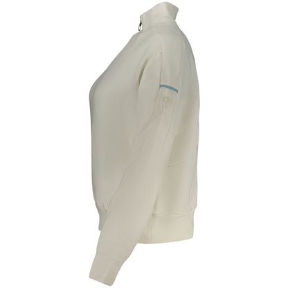 North Sails Bianco Cotton Women Sweatshirt