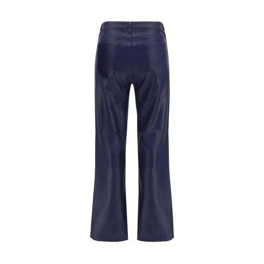L'Agence Blue Cotton High-Waisted Jean